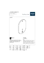 Grohe EUROSMART COSMOPOLITAN E 36 415 Manual предпросмотр