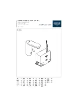 Grohe EUROSMART COSMOPOLITAN E + POWERBOX 36 386 Instructions Manual preview