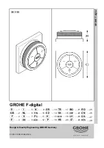 Grohe F-digital 36 355 Manual preview