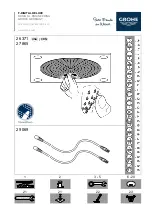 Preview for 1 page of Grohe F-DIGITAL DELUXE 26 371 Installation Instructions Manual