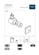 Preview for 27 page of Grohe F-DIGITAL DELUXE 36 371 Installation Instructions Manual