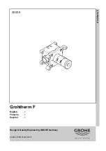 Preview for 62 page of Grohe F-DIGITAL DELUXE 36 371 Installation Instructions Manual