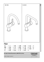 Preview for 1 page of Grohe Flair 32 452 Manual