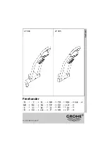 Preview for 1 page of Grohe Freehander 27 004 Manual