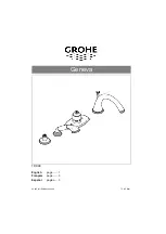 Preview for 1 page of Grohe Geneva 19 044 Manual