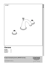 Grohe Geneva 20 801 Manual preview