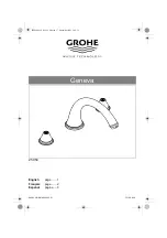 Grohe Geneva 25 054 Manual preview