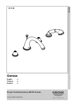 Preview for 1 page of Grohe Geneva 25 506 Installation Instructions Manual