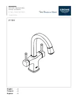 Grohe GRANDERA 21 108 Instructions Manual preview