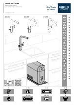 Preview for 1 page of Grohe GROHE Blue HOME 31 454 Manual