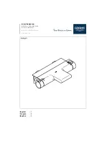 Preview for 1 page of Grohe GROHTHERM 2000 34 521 Quick Start Manual