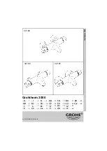 Grohe Grohtherm 3000 34 185 Instructions Manual preview