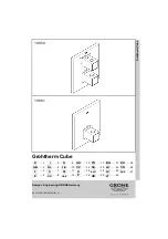 Preview for 1 page of Grohe Grohtherm Cube Manual