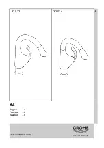 Preview for 1 page of Grohe K4 32 072 Manual