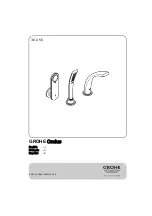 Preview for 1 page of Grohe Ondus 36 056 Manual