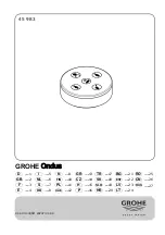 Grohe Ondus 45 983 Manual preview