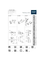 Предварительный просмотр 1 страницы Grohe Precision Trend 34 227 Manual