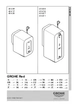 Grohe Red 40 408 Manual preview