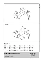 Preview for 1 page of Grohe Sail Cube 23 437 Manual