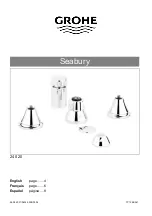 Preview for 1 page of Grohe Seabury 24 020 Instructions Manual