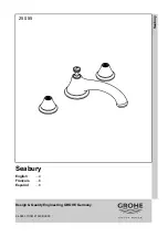 Grohe SEABURY 25 055 Installation Instructions Manual preview
