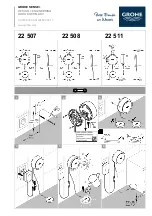 Grohe SENSE+ 22 507 Quick Start Manual предпросмотр