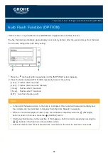 Preview for 19 page of Grohe Sensia ARENA User Manual