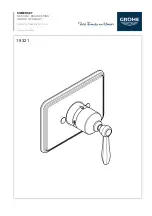 Grohe SOMERSET 19 321 Manual preview