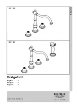 Предварительный просмотр 1 страницы Grohe Spout 13203 000 Manual