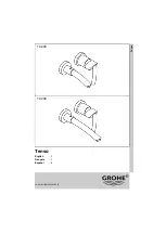 Grohe Tenso 19 293 Quick Start Manual preview