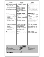 Preview for 5 page of Grohe VITALIO FLEX  26520000 Owner'S Manual