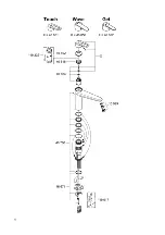 Предварительный просмотр 2 страницы Grohe Wave Cosmopolitan 30 181 Manual