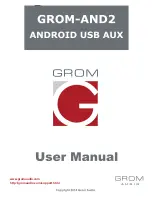 GROM Audio GROM-AND2 User Manual preview