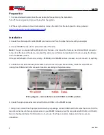 Preview for 2 page of GROM Audio MAZ8 Installation