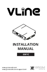 GROM Audio VLine GM1C Installation Manual предпросмотр