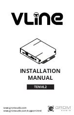 Предварительный просмотр 1 страницы GROM Audio Vline TENVL2 Installation Manual