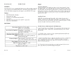 Preview for 2 page of Grommes~Precision BASIX 60 Quick Start Manual