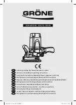 Gröne 2530-421200 Operating Instructions Manual preview