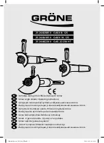 Gröne GAG 22-230 HT Operating Instructions Manual предпросмотр