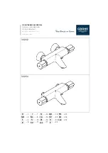 Gröne GROHTHERM 2000 SPECIAL 34 202 Manual preview