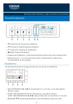 Предварительный просмотр 14 страницы Gröne Sensia ARENA 39354SH0 User Manual