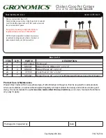 Preview for 2 page of Gronomics CCPC 45-45 Assembly Instruction Manual