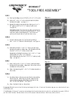 Preview for 2 page of Gronomics EGB18-34 Parts List & Assembly Instructions