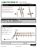 Preview for 1 page of Gronomics LT 24-72 Assembly Instruction