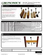 Preview for 1 page of Gronomics MEGB 34-34 Assembly Instruction