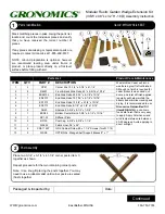 Gronomics MRGW 34-48 EXT Assembly Instruction предпросмотр