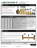 Gronomics PB 18-48 Assembly Instruction предпросмотр