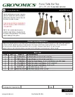 Preview for 1 page of Gronomics PTBT 39-39 Assembly Instruction Manual