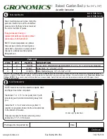 Preview for 1 page of Gronomics RGB 34-34 Assembly Instruction