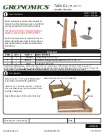 Gronomics TK 48-80 Assembly Instruction preview